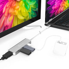 A Photo Of J5 Create USB-C to HDMI & USB 3.1 2-Port Adapter with Power Delivery - JCD371