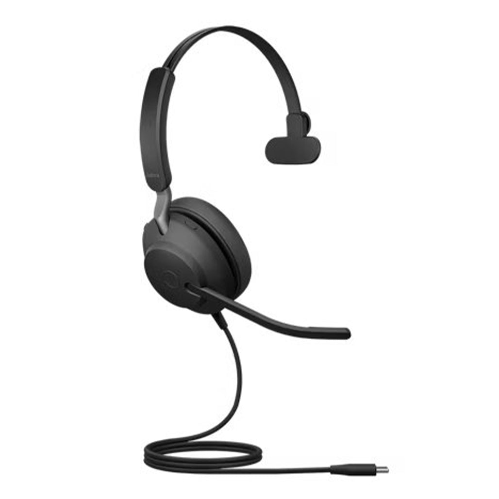 A Photo Of Jabra Evolve2 40 UC Mono - USB-C | Professional On-Ear Headset