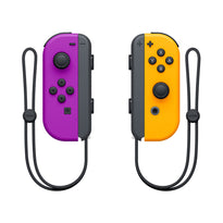 Nintendo Joy-Con (L/R) Neon Purple and Neon Orange Controllers