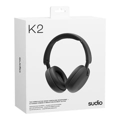A Photo Of Sudio K2 Over-Ear Hybrid ANC Headphones with Dual Mic