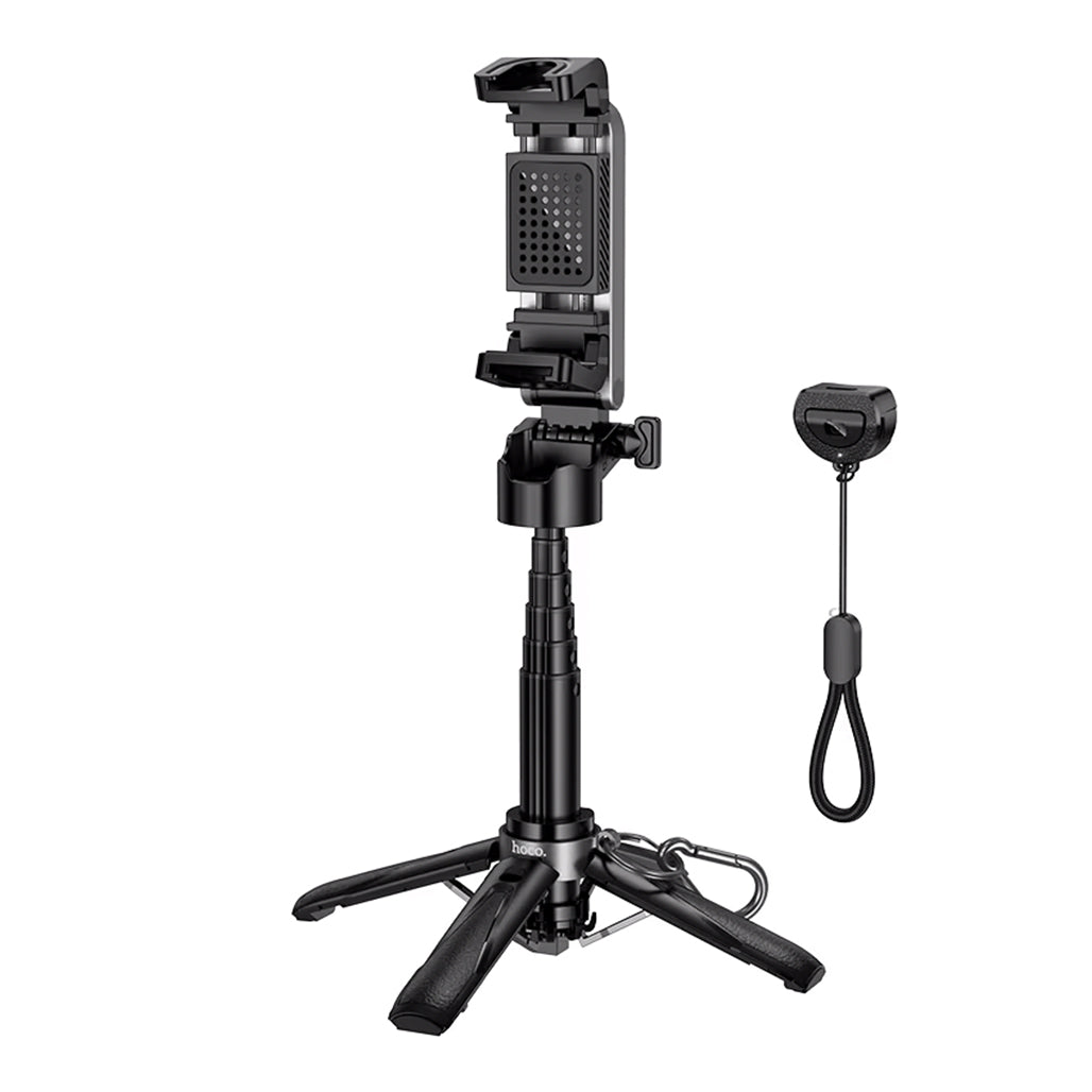 A Photo Of Hoco K27 Magic 3-in-1 Mini Tabletop Live Broadcast Phone Holder