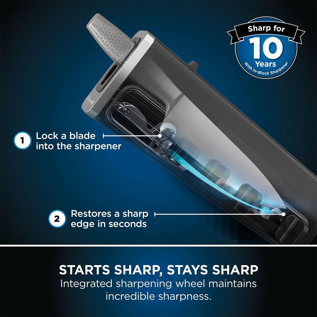 A Photo Of Ninja StaySharp Stainless Steel 6-Piece Knife Set - K62006EUUK
