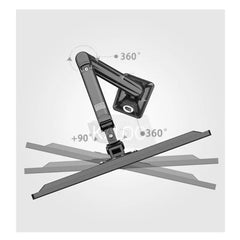 A Photo Of Kaloc DS110B Adjustable Single Monitor Arm for 17–35