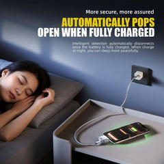 A Photo Of Kuwajia Smart Charger Adapter Auto Power Disconnector Guard