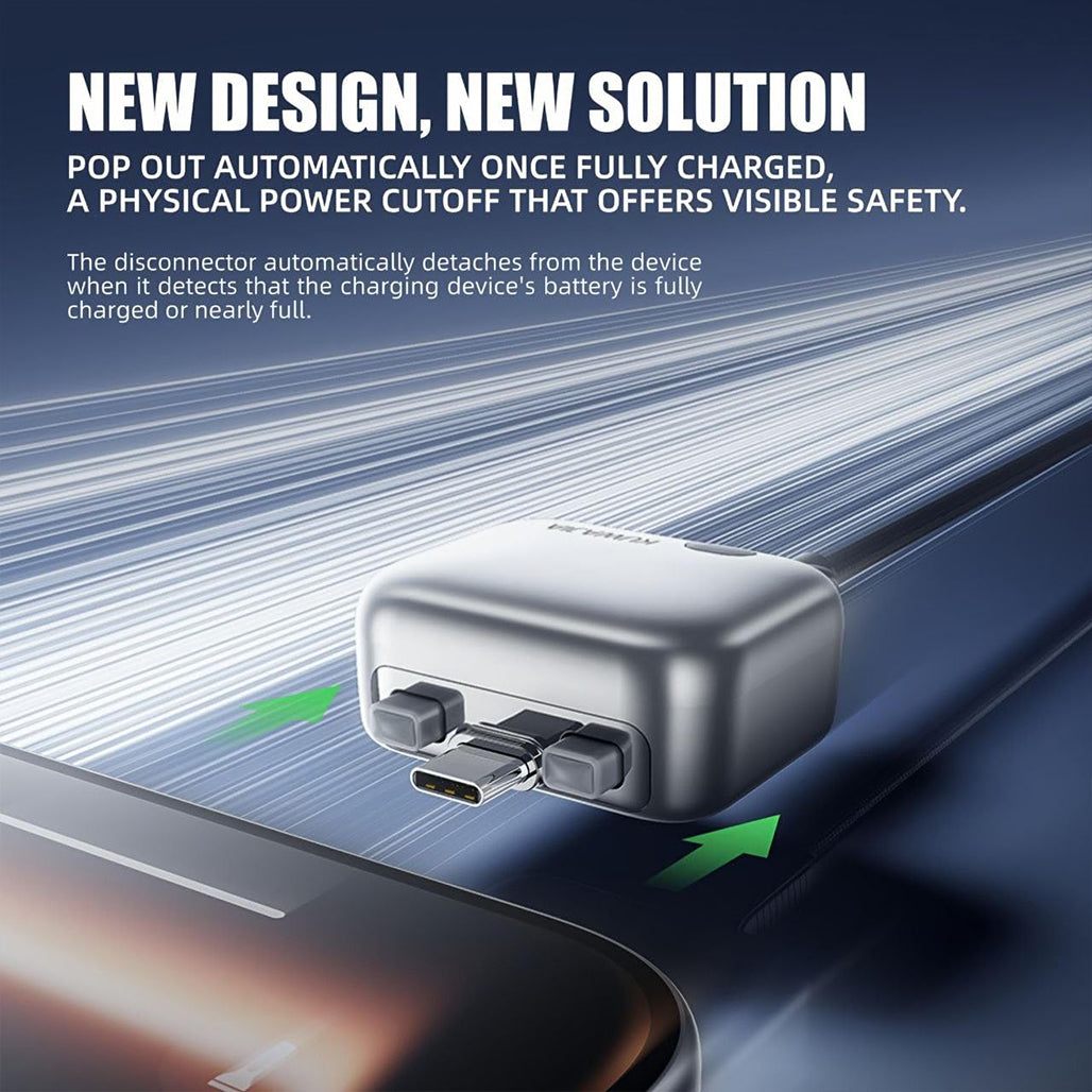 A Photo Of Kuwajia Smart Charger Adapter Auto Power Disconnector Guard