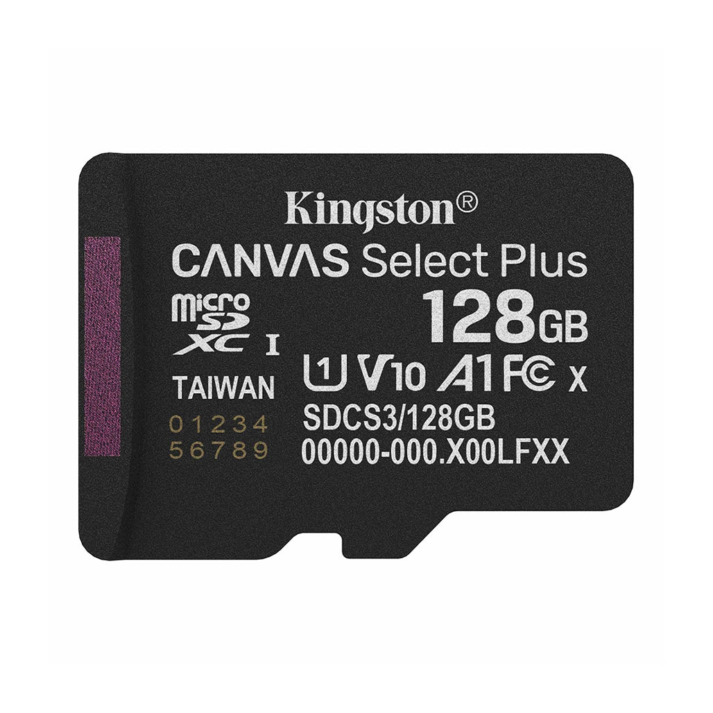 A Photo Of Kingston 128GB Canvas Select Plus microSDXC Card