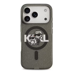 A Photo Of Karl Lagerfeld iPhone 17 Pro Max MagSafe Glitter Case