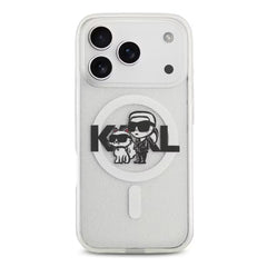 A Photo Of Karl Lagerfeld iPhone 17 Pro Max MagSafe Glitter Case
