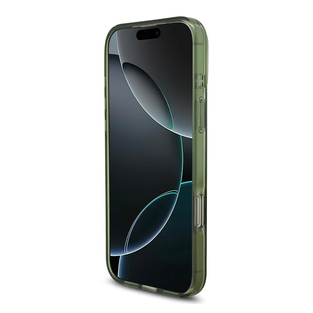 A Photo Of Karl Lagerfeld MagSafe IML Case for iPhone 17 Pro Max – Transparent Kaki