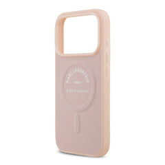 A Photo Of Karl Lagerfeld MagSafe PU Case with RSG Logo Buttons - iPhone 17 Pro Max