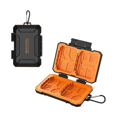 A Photo Of K&F Concept Memory Card Case – 25-Slot Shockproof Storage for SD, CF, CFexpress, Micro SD, SIM Cards