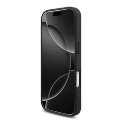 A Photo Of Karl Lagerfeld MagSafe PU Leather Case with Debossed Logo for iPhone 17 Pro