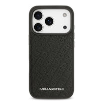 Karl Lagerfeld MagSafe PU Leather Case for iPhone 17 Pro Max