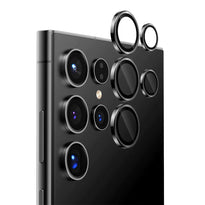 Kingkong Camera Lens Glass Film Black for Samsung S24 Ultra – Premium Tempered Glass Protection