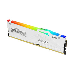 A Photo Of Kingston FURY Beast DDR5 RGB 5600MT/s White – KF556C40BWA