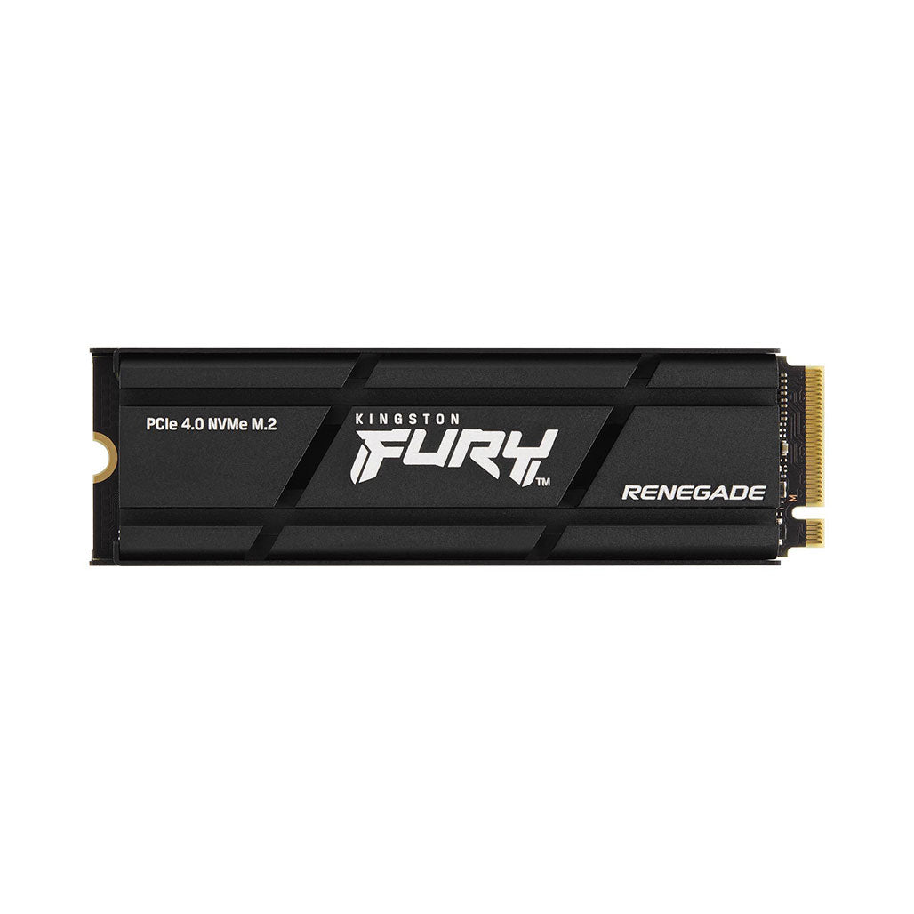 A Photo Of Kingston FURY Renegade 2TB PCIe 4.0 NVMe M.2 SSD with Heatsink – Superior Performance for Gamers and Enthusiasts