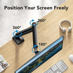 A Photo Of Kolac Adjustable Single Monitor Arm for 15