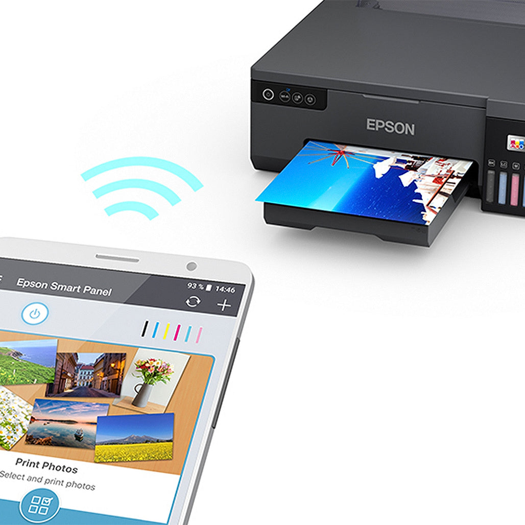 A Photo Of Epson EcoTank L8050 Ink Tank Photo Printer – High-Res Printing