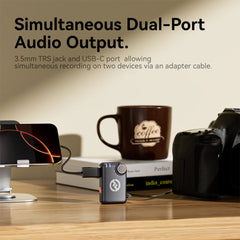 A Photo Of Hollyland Lark M2S Combo - Wireless Microphone