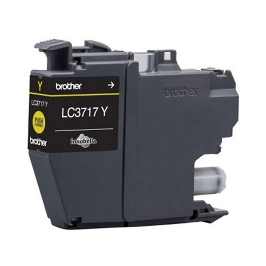 A Photo Of Brother LC3717Y Yellow Ink Cartridge