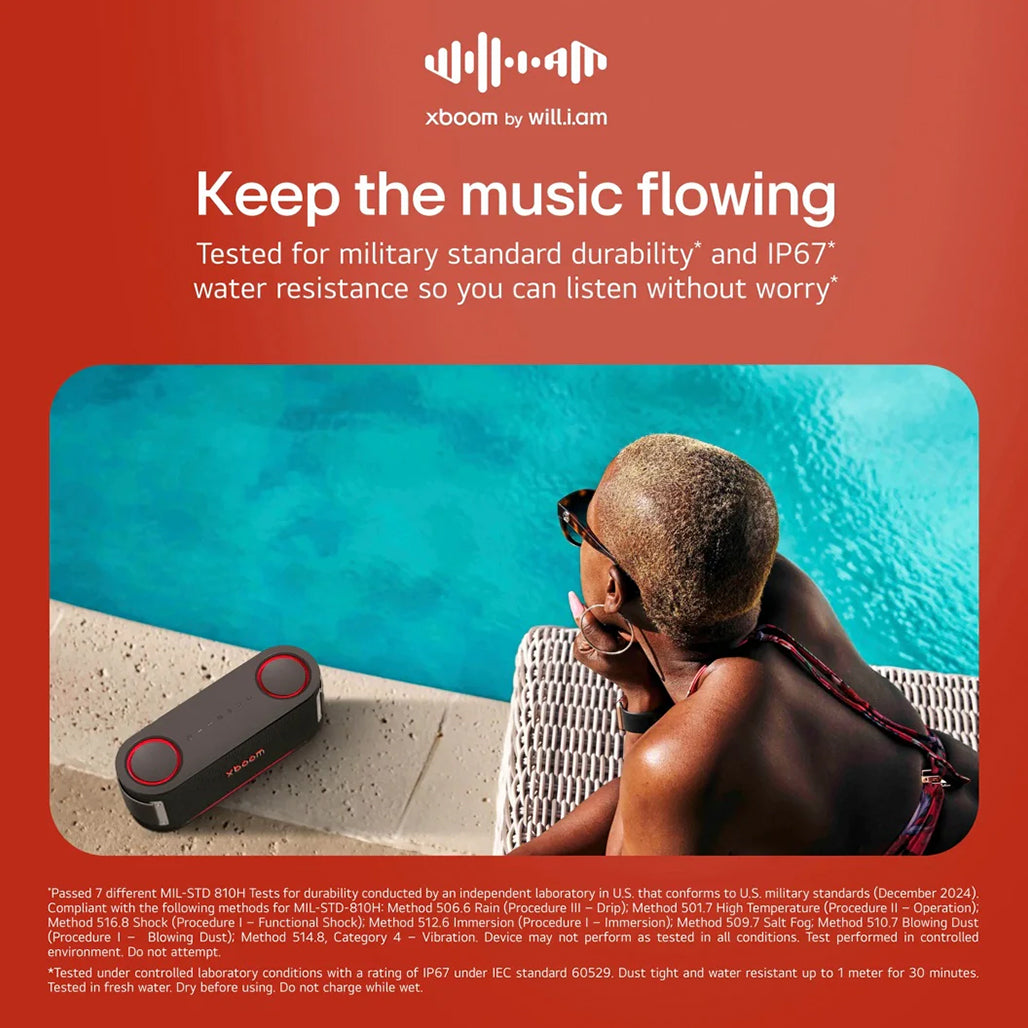 A Photo Of LG XBOOM Bounce Bluetooth Speaker