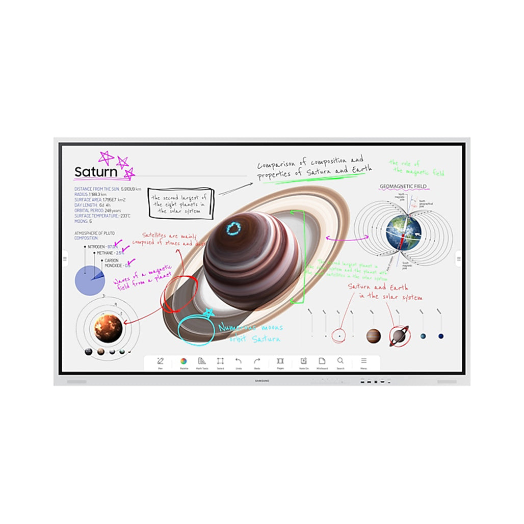 A Photo Of Samsung Flip Pro WM75B Interactive Display