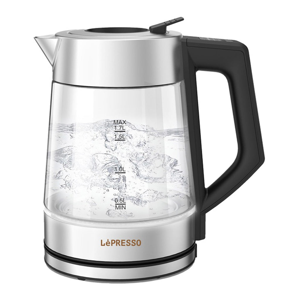 A Photo Of LePresso Multi-Temperature Illuminated Glass Kettle 1.7L