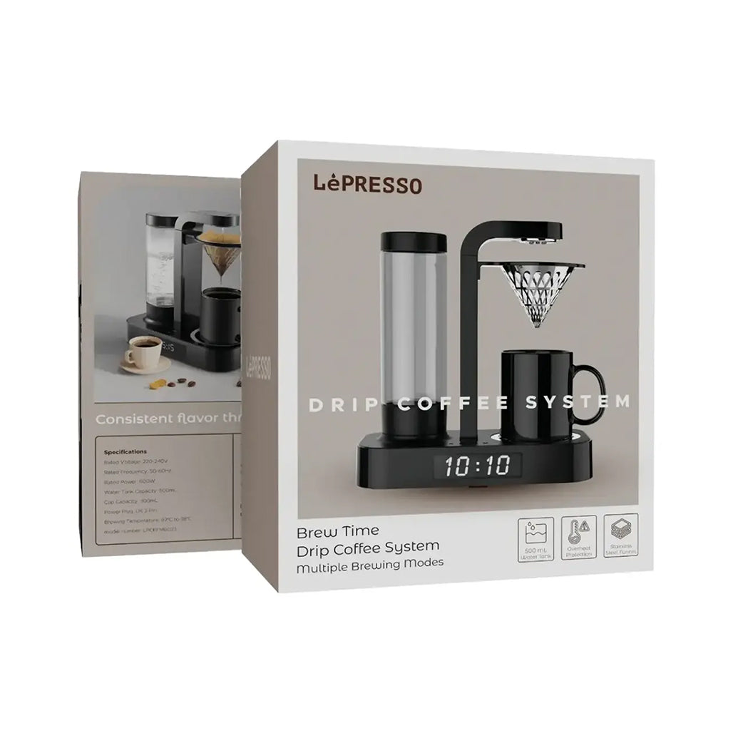 A Photo Of Lepresso Brew Time Drip Coffee Maker