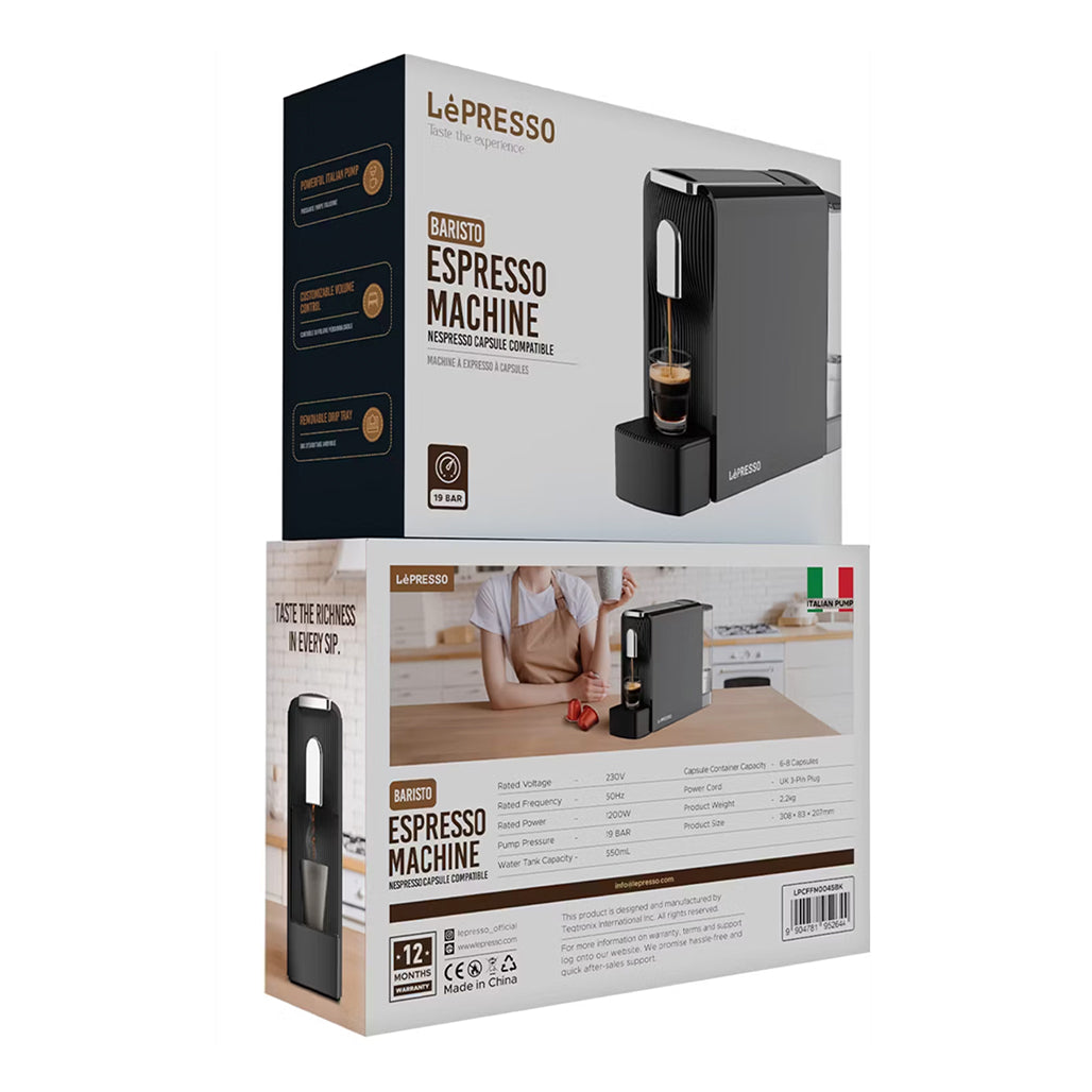 A Photo Of LePresso Baristo Espresso Machine