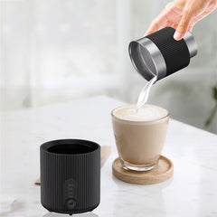 A Photo Of LePresso Foamflex Hot & Cold Milk Frother – 500mL - Black - LPCFFMF0099BK