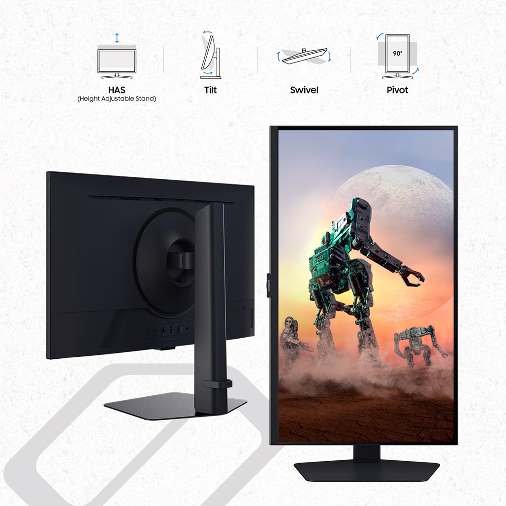 A Photo Of Samsung Odyssey G5 - 27” QHD 180Hz Gaming Monitor