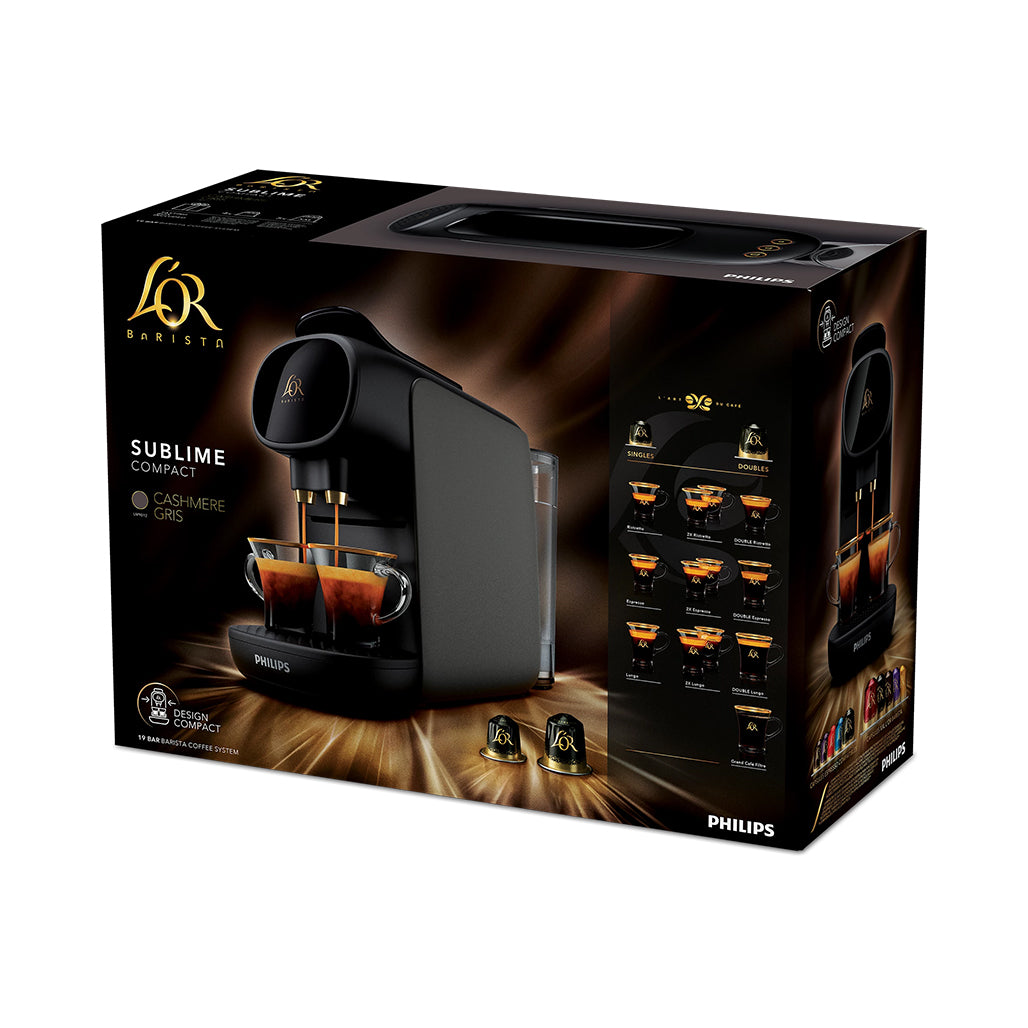 A Photo Of Philips L'OR Barista Sublime Capsule Coffee Machine