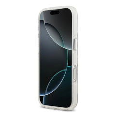 A Photo Of Lacoste MagSafe Transparent TPU+PC Case with Frosted Finish for iPhone 17 Pro