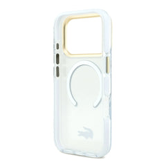 A Photo Of Lacoste MagSafe Transparent TPU+PC Frosted Case for iPhone 17 Pro