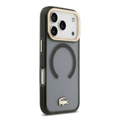 A Photo Of Lacoste MagSafe Transparent TPU+PC Frosted Case for iPhone 17 Pro