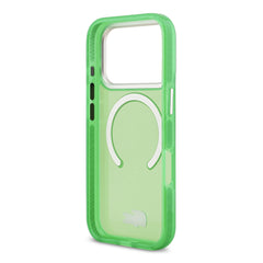 A Photo Of Lacoste MagSafe Transparent TPU+PC Case with Frosted Finish for iPhone 17 Pro