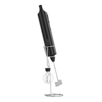 LePresso 3-in-1 Rechargeable Frother - Black | Multi-Speed Mixer for Batter, Cream, and Milk Frothing
