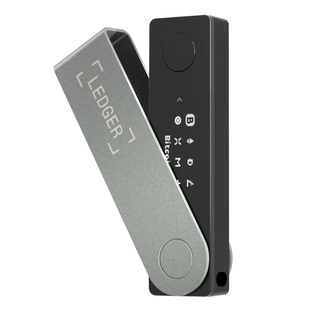 A Photo Of Ledger Nano X - Bluetooth Hardware Wallet with Secure Element Chip