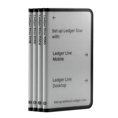 A Photo Of Ledger Stax - Secure Touchscreen Hardware Wallet