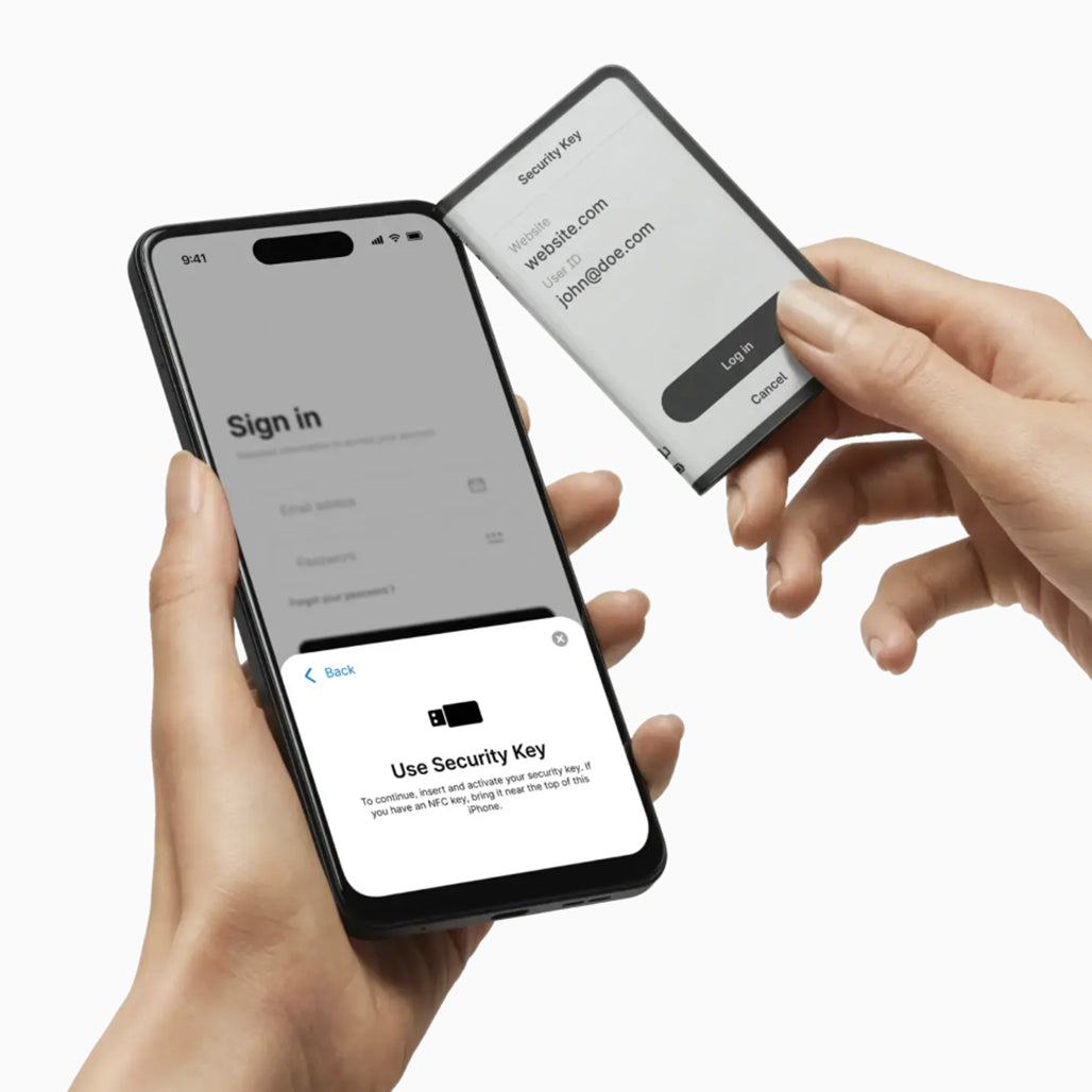 A Photo Of Ledger Stax - Secure Touchscreen Hardware Wallet
