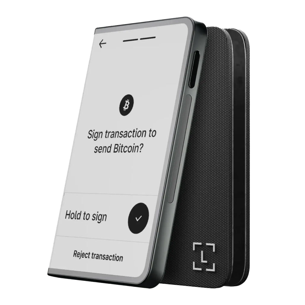 A Photo Of Ledger Stax - Secure Touchscreen Hardware Wallet