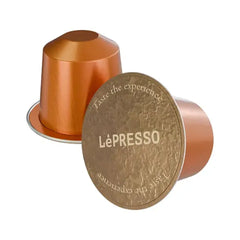 A Photo Of Lepresso Aluminum Capsules for Nespresso Blended 10Pcs - Colombia