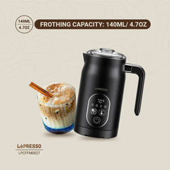 A Photo Of Lepresso Four Froth Milk Frother - Black