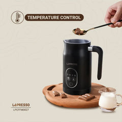 A Photo Of Lepresso Four Froth Milk Frother - Black