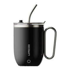 A Photo Of Lepresso Sip Spin Magnetic Auto Stirring Mug with Touch Button