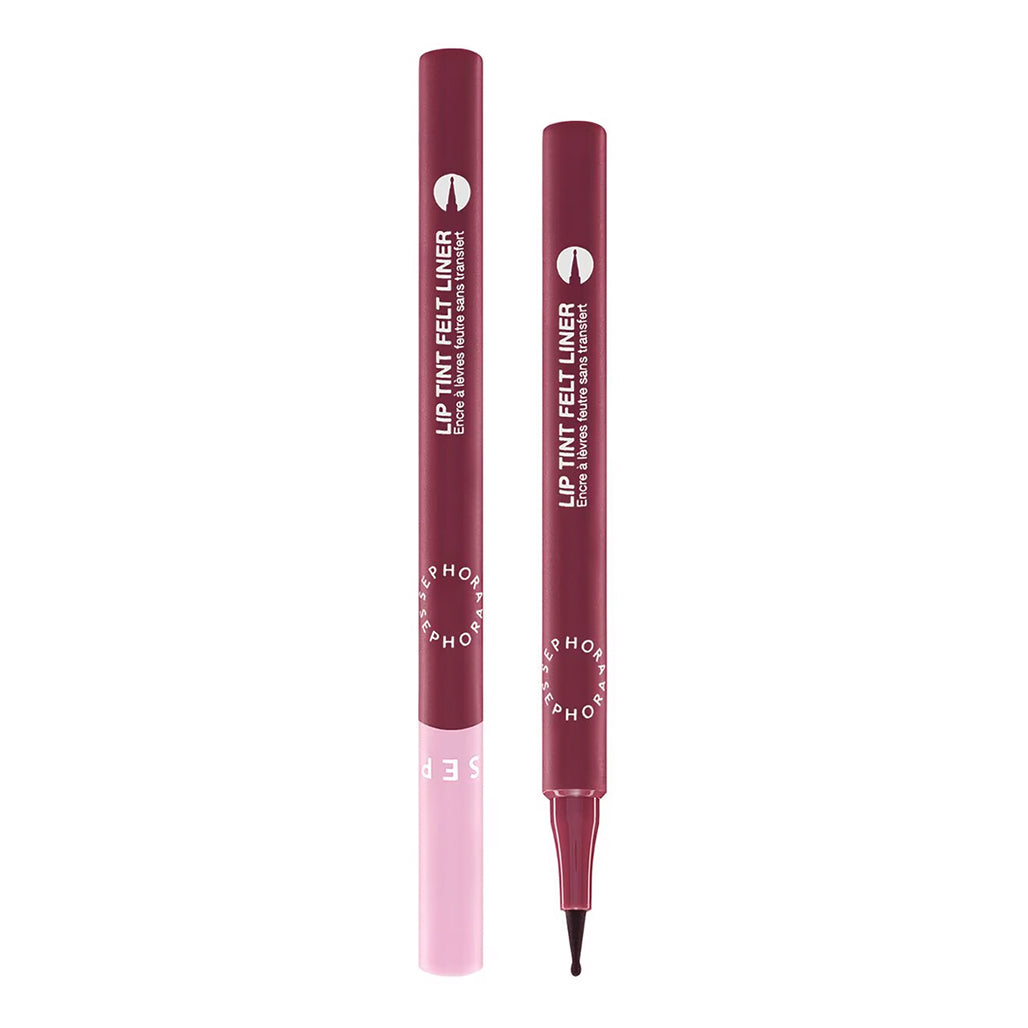 A Photo Of Sephora Lip Tint Felt Liner Transfer-Proof Felt-Tip Lip Stain