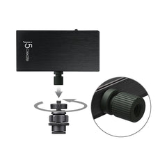 A Photo Of J5Create Live Capture Adapter HDMI to USB-C with Power Delivery - JVA02