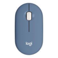 Logitech 910-006753 Pebble M350 - Blueberry - Slim Portable Wireless Mouse