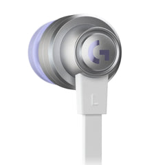 A Photo Of Logitech 981-000930 G333 - White - Gaming Earphones with Mic and Dual Drivers