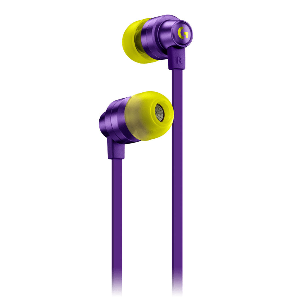 A Photo Of Logitech 981-000936 G333 - Purple - Gaming Earphones with Mic and Dual Drivers